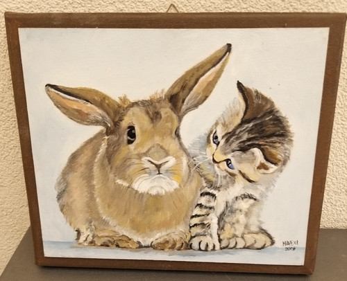 Tableau peinture acrylique - tableau,