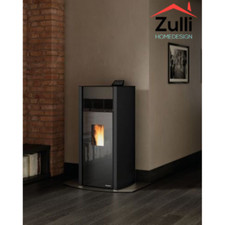 POÊLE À PELLETS ECOFIRE BLANC 9 LUX PRO2 CANALISABLE NOIR