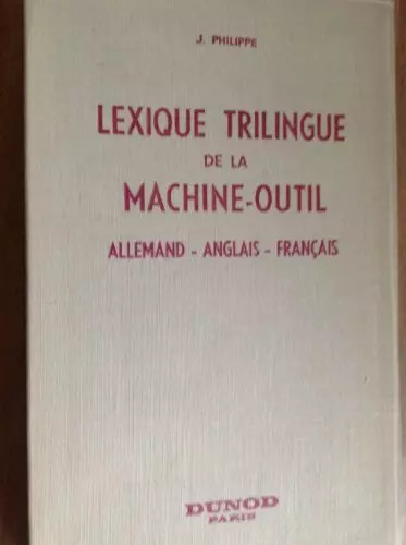 Lexique trilingue la - lexique,