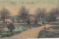 Old postcard 84 APT - PUBLIC GARDEN