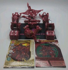 Bakugan B2 Maxus Dragonoid Complete Set Of 7 With Cards