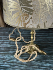 Lampe - Bronze - Vignes et