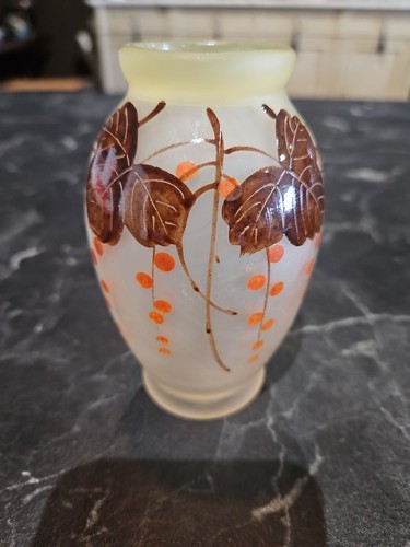 Vase verre émaillé joma - Émaillé,
