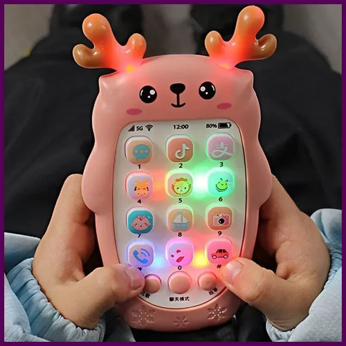Baby phone toys bilingual - baby,