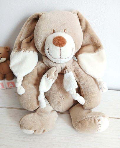 Nicotoy doudou peluche lapin - doudou,