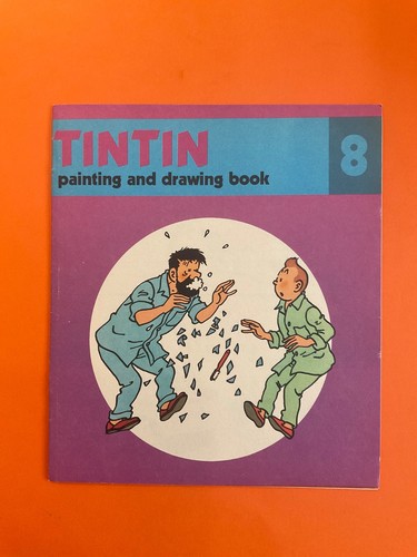 Tintin album colorier 8 - album,