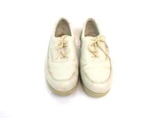 Dexter Femmes Vintage Golf Chaussures Beige A Lacets Taille 8.5M USA D'Occasion