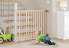 Barrière de porte Barrière d'escalier en hêtre massif Sécurité enfants