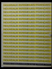 NOUVEAUX INTERIEURS FRANCAIS -