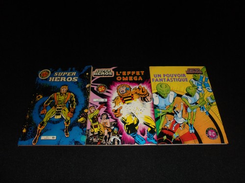 Lot super héros tomes - lot,
