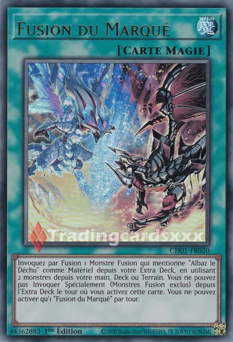 Fusion du marqué - du,