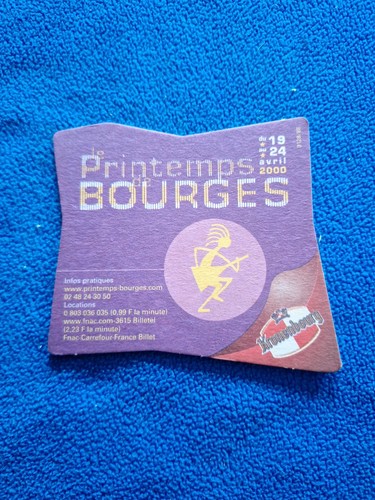 Beer mat 2000 printemps - beer,