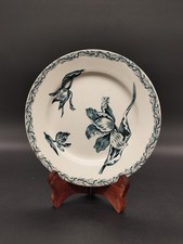 Assiette ancienne Lunéville KG – Modèle Tulipe – 19 Ème – Parfait état