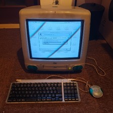 Apple iMac G3 Bondi Blue HDD macOS Installed Vintage Tested JP