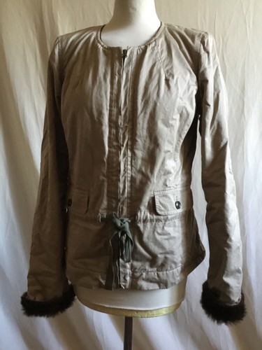 Veste fourrure intérieure