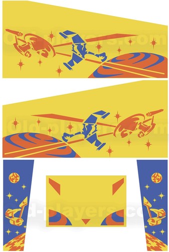 Stickers bally star trek 1978 - bally,