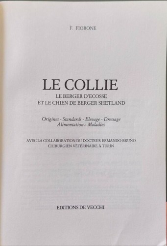 Collie le berger - -,