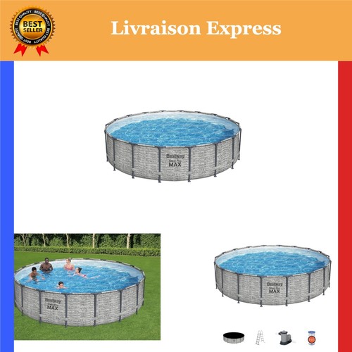 Bestway piscine hors sol ronde - bestway,