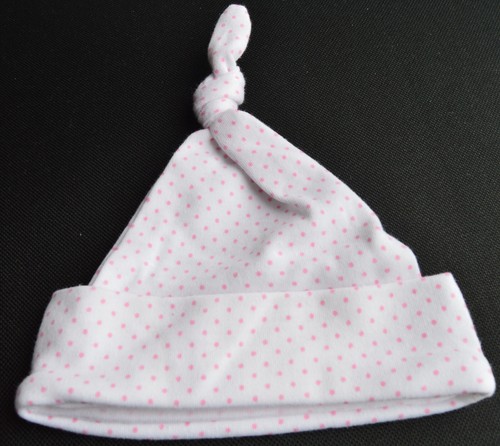 Bonnet bébé blanc rose - , à