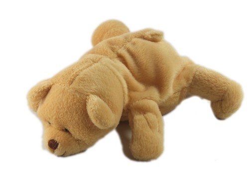 Doudou peluche ours - , beige
