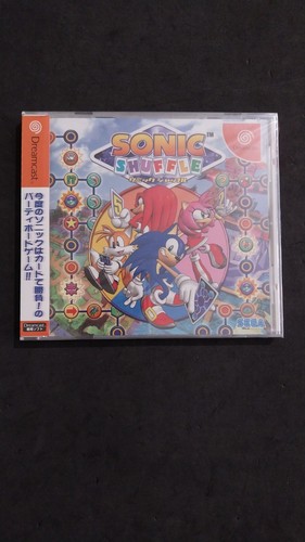 Sonic shuffle sega dreamcast - sonic,