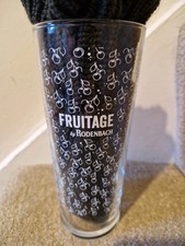 Rodenbach Brewery Fruitage Beer Pint Glass - Flanders, Belgium
