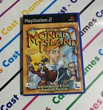 PS2 ESCAPE FROM MONKEY ISLAND PLAYSTATION 2 ITALIAN MINT COMPLETE RARE