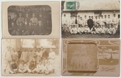 Lot carte photo piou - de, 4