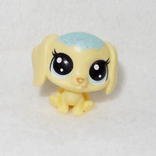 LITTLEST PET SHOP LPS #2-01 HASBRO BABY PUPPY BEAGLE PASTRY BEAGLET GLITTER