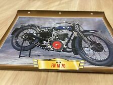 FN 350 M70 1929 fiche carte moto passion collection Atlas