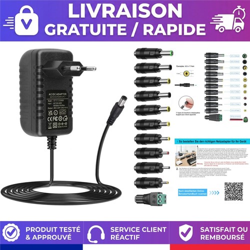 Adaptateur secteur dc12v - adaptateur,