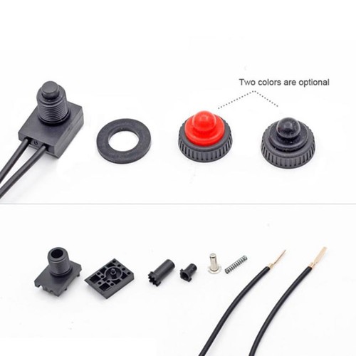 2pcs 12v imperméable bouton - 12v,