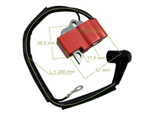 Bobine allumage rouge dolmar - bobine,