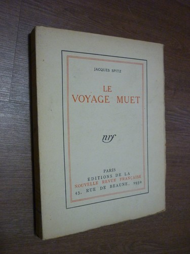 Spitz jacques voyage muet - :,