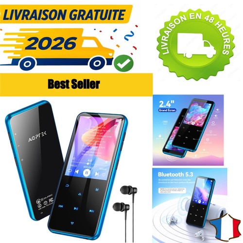 Agptek m3x 32go mp3 - m3x, bluetooth