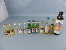 Lot 12 Mignonnettes PASTIS PERNOD BERGER DUVAL PECANIS ALIZEE HENRI BARDOUIN