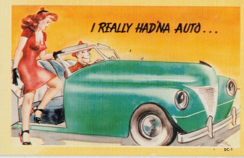 Carte postale humoristique - carte, 11