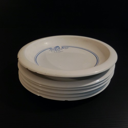 Assiettes porcelain boch - 6,