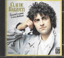 Barzotti Claude   Best of  Je Pense à Vous Madame  CD 10 titres  Comme neuf