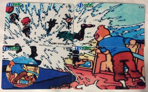 Tintin puzzle lot - tintin,