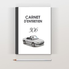 Carnet d'entretien Peugeot 306