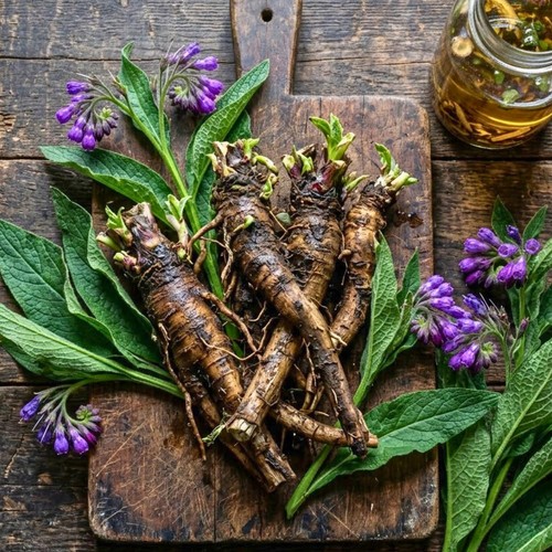 Bocking comfrey live root - 14,