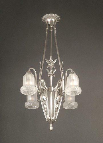 Henri pouget lustre art - pouget, :
