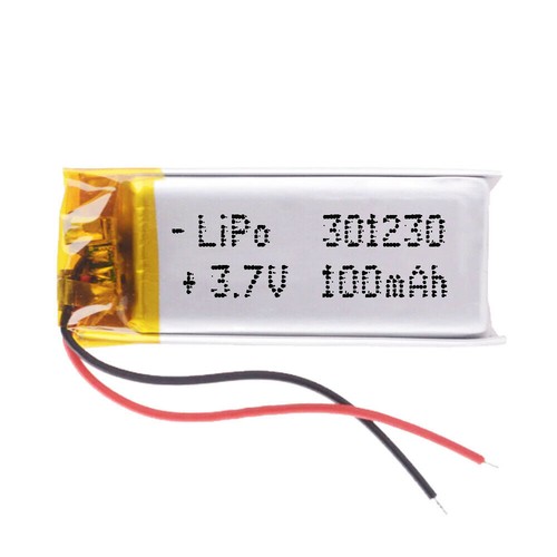 Batterie 301230 lipo - lipo, 3,7v