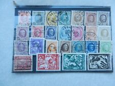 lot de 25 anciens timbres