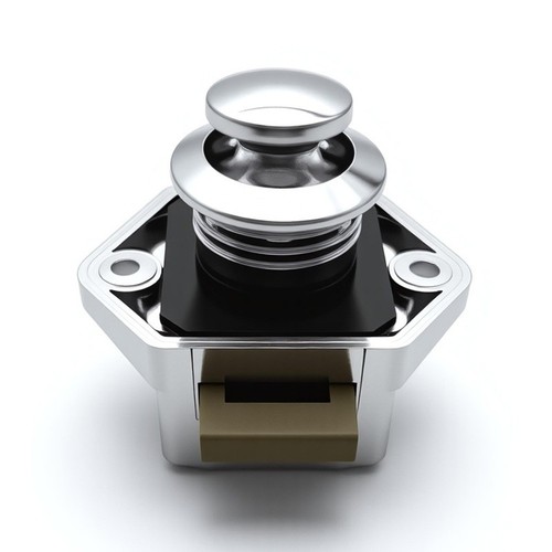 Serrure bouton poussoir - bouton,