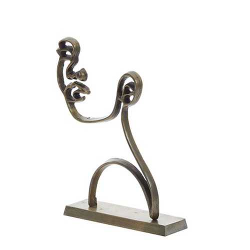 Silhouette sur pied - , face