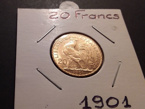 Francs coq 1901 - coq,
