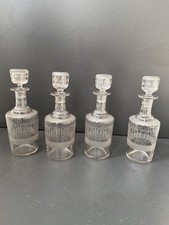 Lot of 4 Saint Louis Crystal