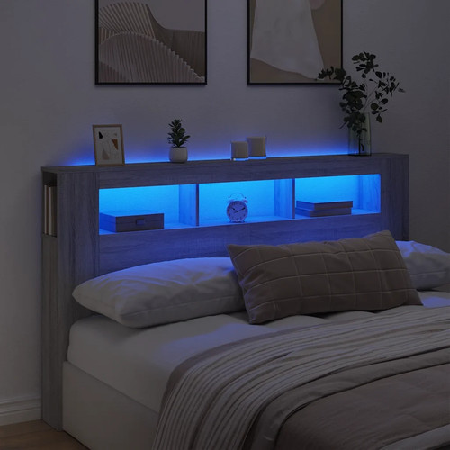 Tête lit led panneau - de,